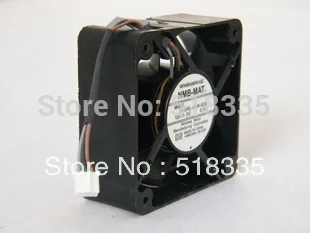 Оригинальный бесшумный вентилятор с низким уровнем шума для NMB 2410RL-04W-S29 12V 0.1A 6025 6