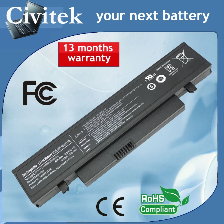 Аккумулятор для ноутбука Samsung AA PB1VC6B PL1VC6B/E N210 N220 11 NB30 Pro Touch JA02 Mito X420 Aura SU2700|laptop battery for