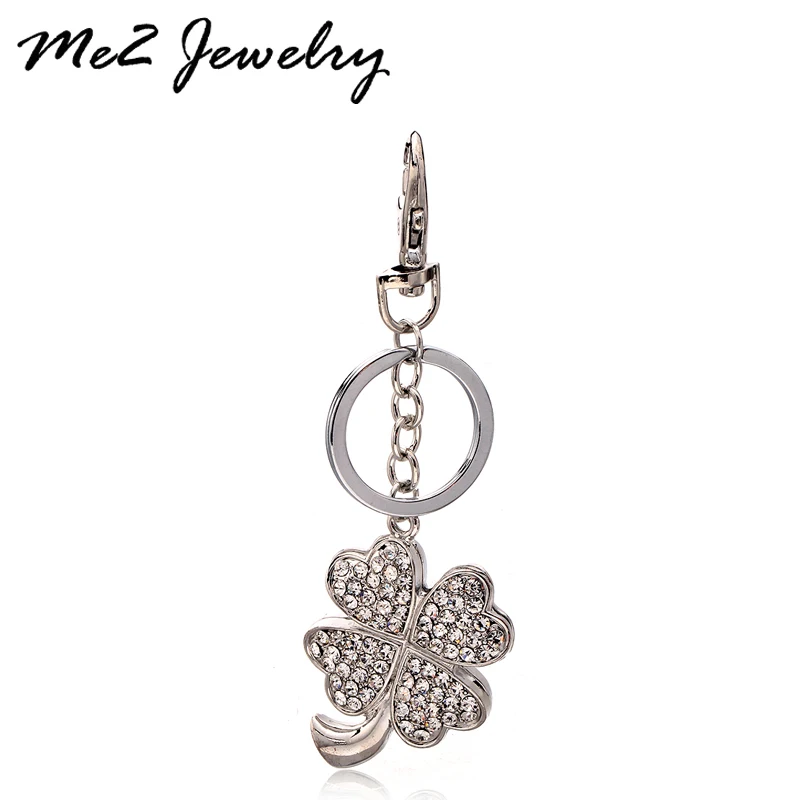 Красивый кристалл Lucky Clover брелки красивая сумка подвеска брелок Рождественский
