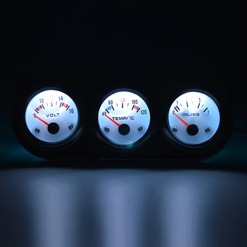 Набор датчиков Dragon 3 в 1 Автомобильный датчик (Вольт температура воды Масляный