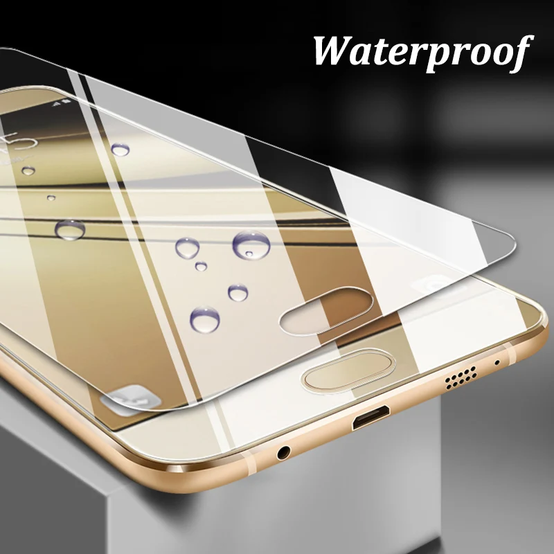 OLLIVAN с уровнем твердости 9 H Стекло на samsung J6 Plus Закаленное стекло Защитная пленка