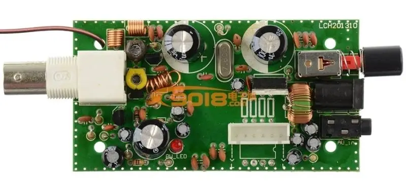 12 В цифровой светодиодный BH1415F FM радио PLL стерео передатчик Модуль 87 108 МГц 100 м|fm