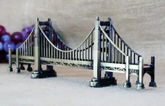 Golden gate bridge это американский дорожный сувенир для гальванического покрытия