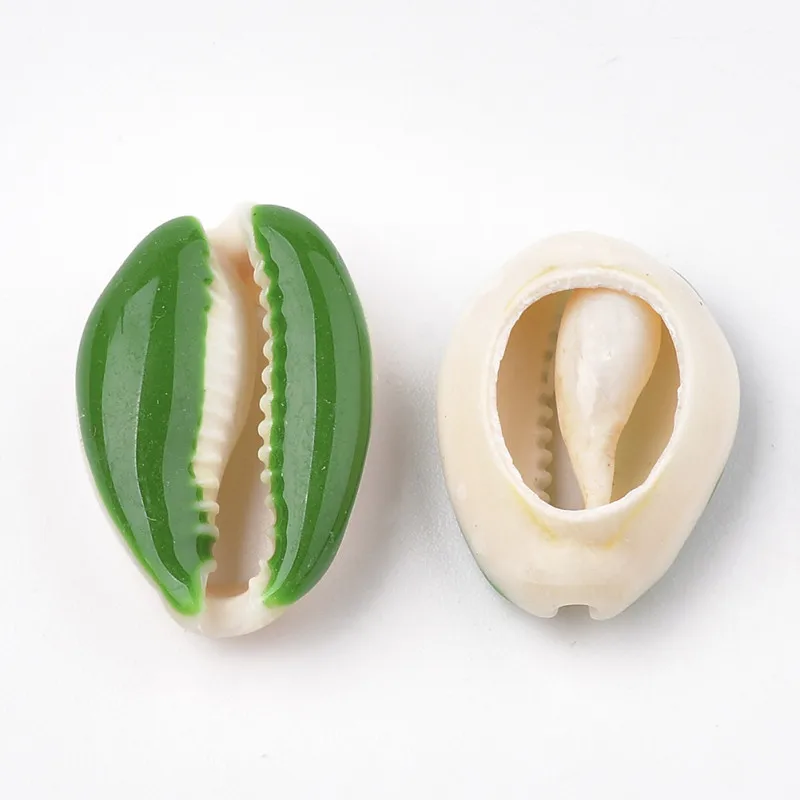 Бусины Cowrie в виде ракушек для ювелирных изделий браслетов ожерелий аксессуаров