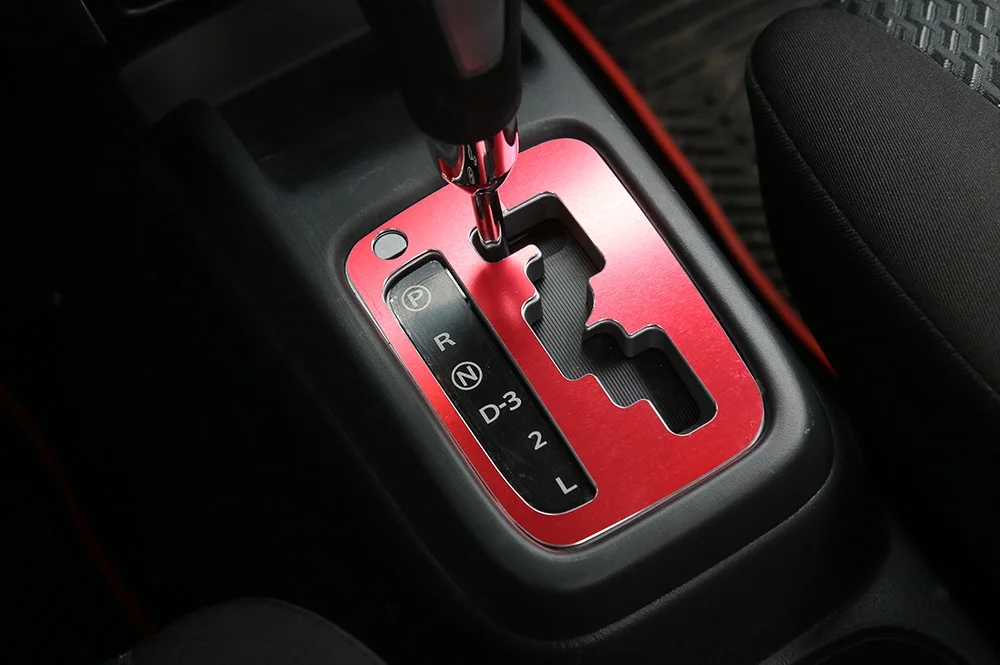 SHINEKA ABS автомобильная коробка скоростей панель украшения крышки передачи отделка наклейки для Suzuki Jimny 2007+ Автомобиль Стайлинг
