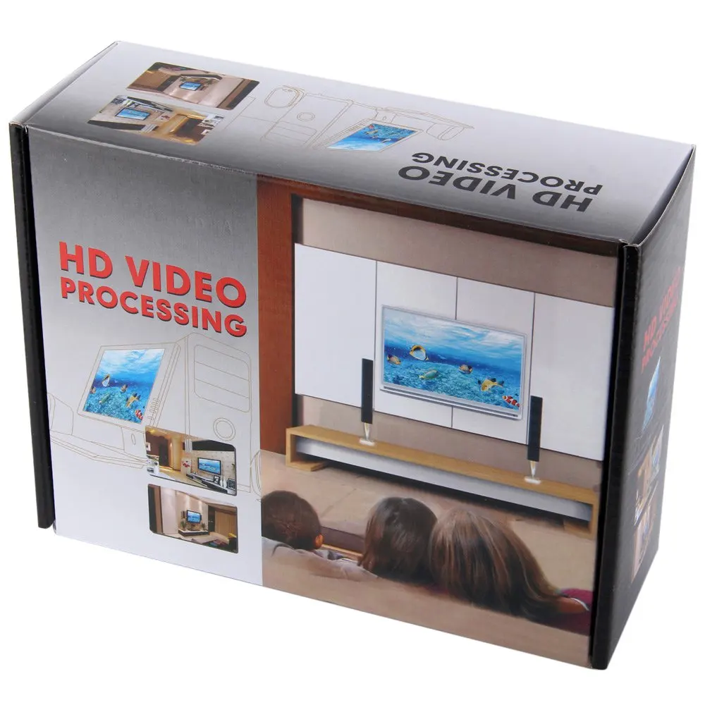 LKV363A Full HD 1080 P AV для HDMI Video Converter S-video/CVBS/rca США Plug |