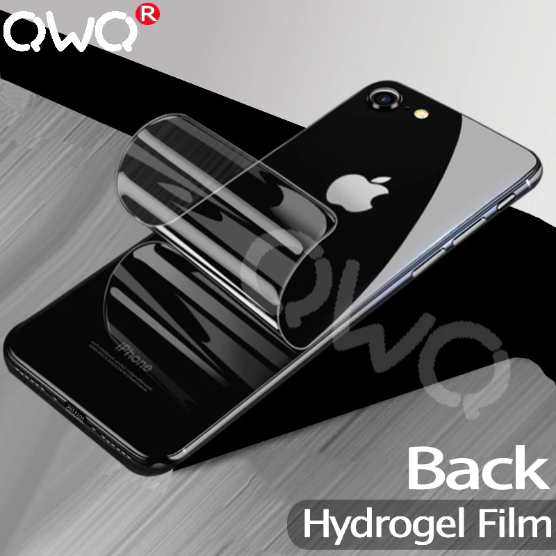 20D изогнутая задняя защитная Гидрогелевая пленка для iphone 8 7 plus xs max x xr Защитная пленка для экрана iphone 6s 6 plus полная прозрачная