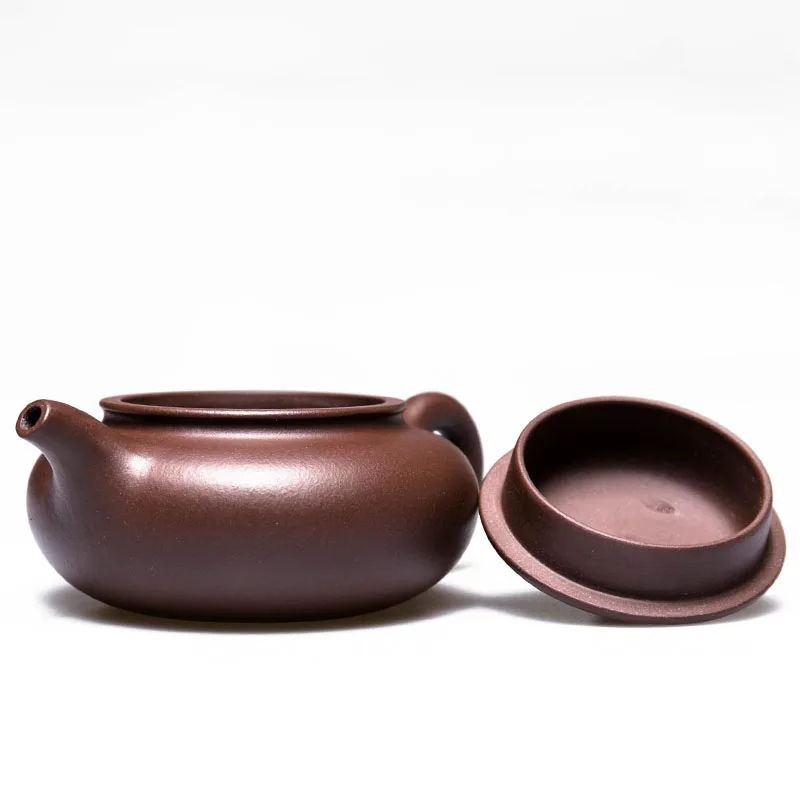 

200ml Handmade Yixing Zisha Purple Clay Teapot | Archaize Design Tea Pot | Puer Black Tea TeaPot Drinkware Home Decor Ornament