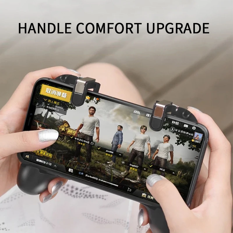 Мобильный игровой контроллер PUBG геймпад пусковая кнопка Aim L1R1 шутер Джойстик для