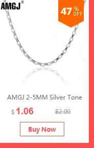AMGJ 4 Style Stainless Steel Gold Color Round Ball Pendant Necklace Link Chain Necklace Fashion Jewelry for Women or Men