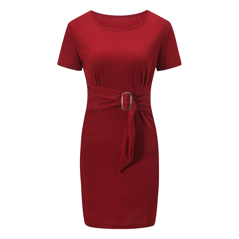 Sexy Buttock-and-waist Women Dress Summer Spring Slimming Short Soft Woman Travel Beach Party Clothes | Женская одежда