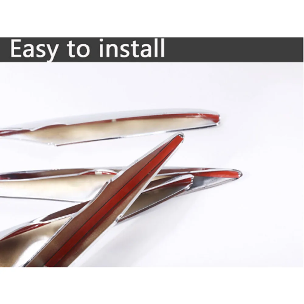 Авто-Стайлинг ABS хромированные воздухозаборник полоски решетки отделкой