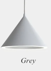 Grey single light Скандинавский дизайн, светодиодный подвесной светильник, скандинавский подвесной светильник для кухни, спальни, столовой, интерьера, домашнего декора - Цвет корпуса: Grey single light
