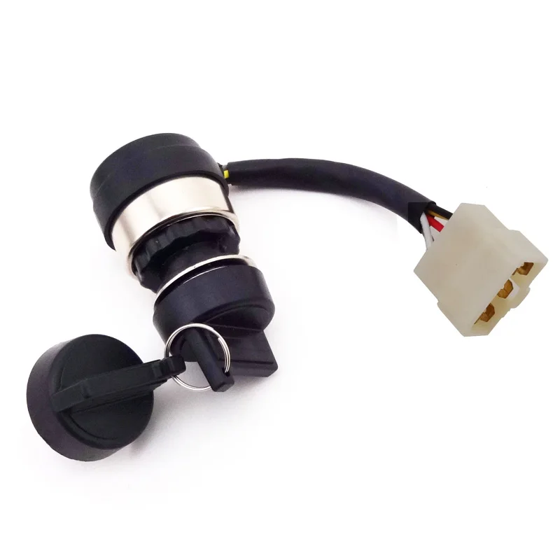 Переключатель ключа зажигания XLJOY 5 Wire On Off для китайского генератора 170F 178FA 178F 186F