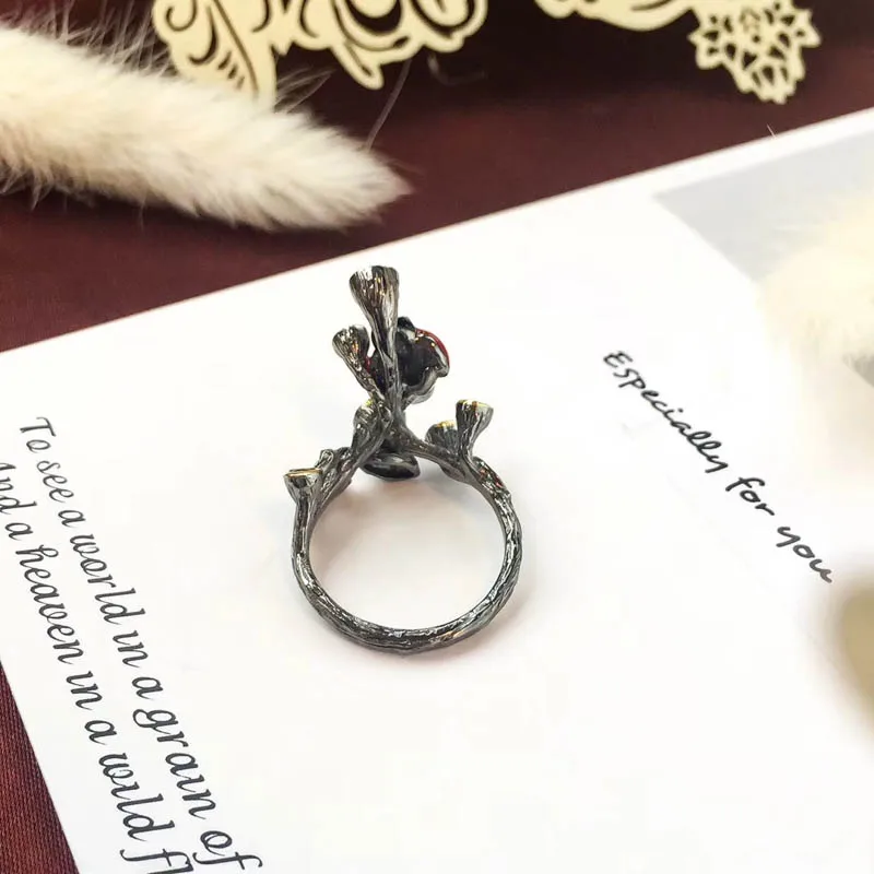 CSJ Original Design Amethyst Rings 925 Sterling Silver for Women Party Wedding Engagement Gift Fine Jewelry | Украшения и