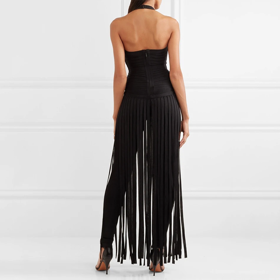 2017 летнее Новое Женское платье без рукавов с v образным вырезом Бандажное