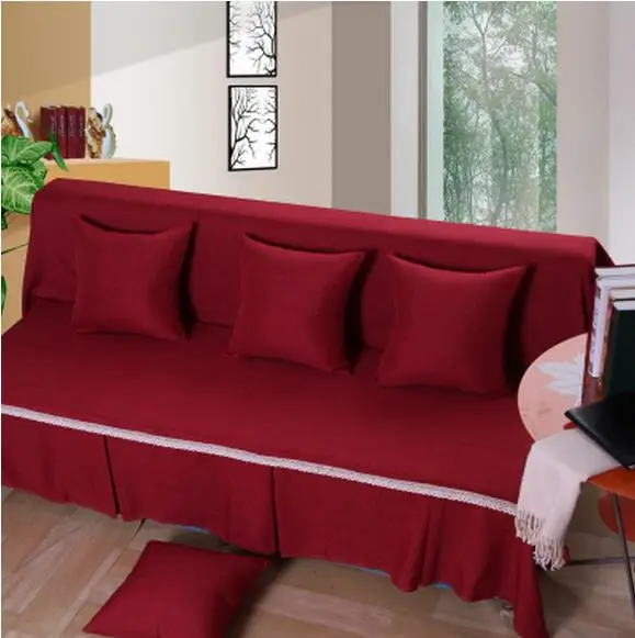 Уплотненный складной диван кровать Набор чехлов для дивана полотенец с