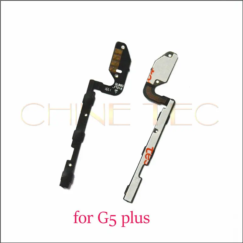 

2pcs New power on/off side button volume flex cable for Motorola moto G5 plus
