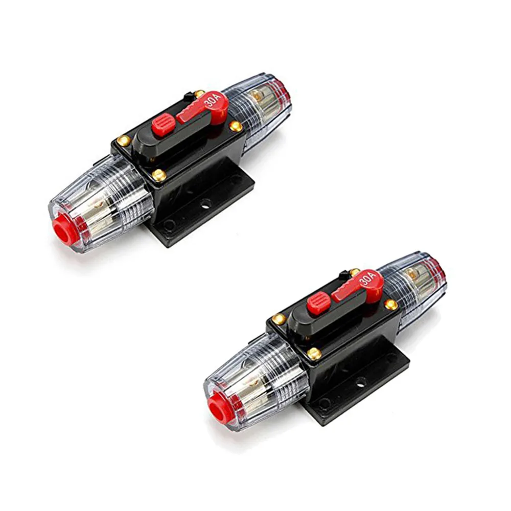 Автомобильные аксессуары DC 12V 30 Amp аудио стерео автоматический выключатель