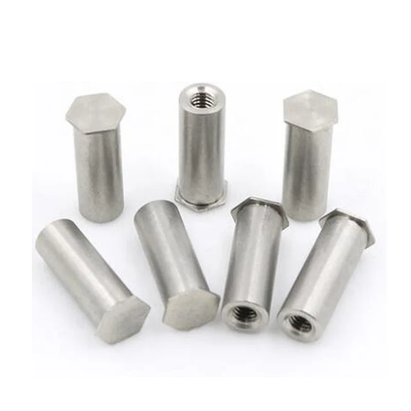 

50 шт., гайки M2 M2.5 M3 M4 M5 M6 из нержавеющей стали 304