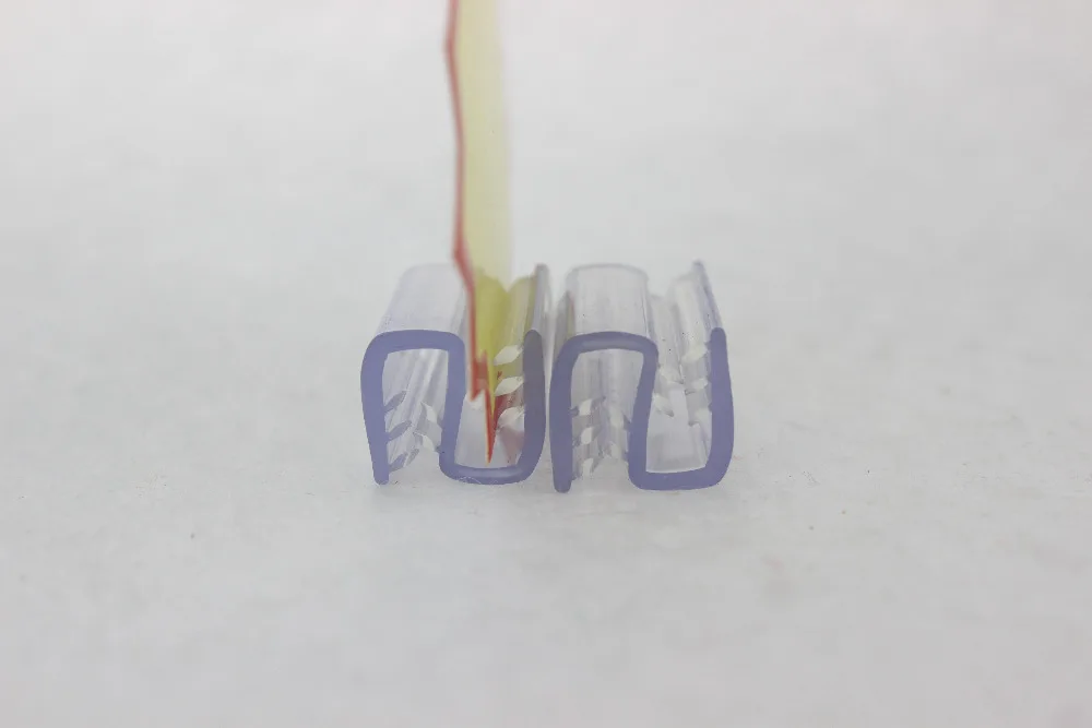 S образная ПВХ пластина размером 25 мм для витрины и имени|holder socket|sign tinholder microphone |