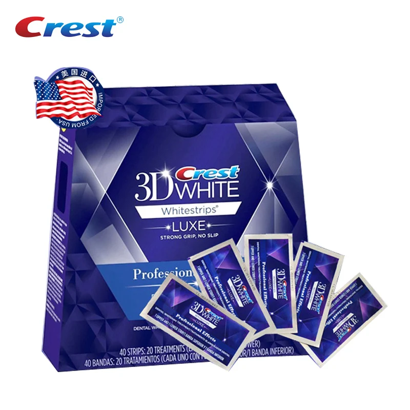 Набор белых полосок 3D Whitestrips Luxe Professional Effects оригинальные белые полоски для