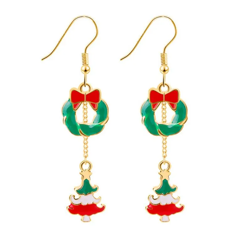 DoreenBeads модные милые Золотые/серебристый рождественские геометрические