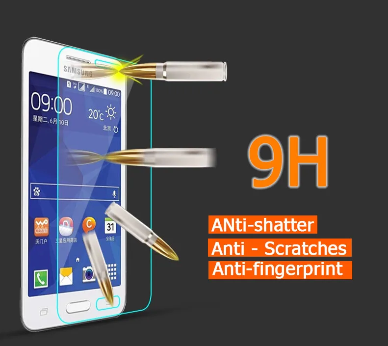 0.33mm 2.5D G313H Premium Tempered Glass films for Samsung galaxy Ace 4 NXT Anti-shatter Screen Protector Lcd guard film | Мобильные