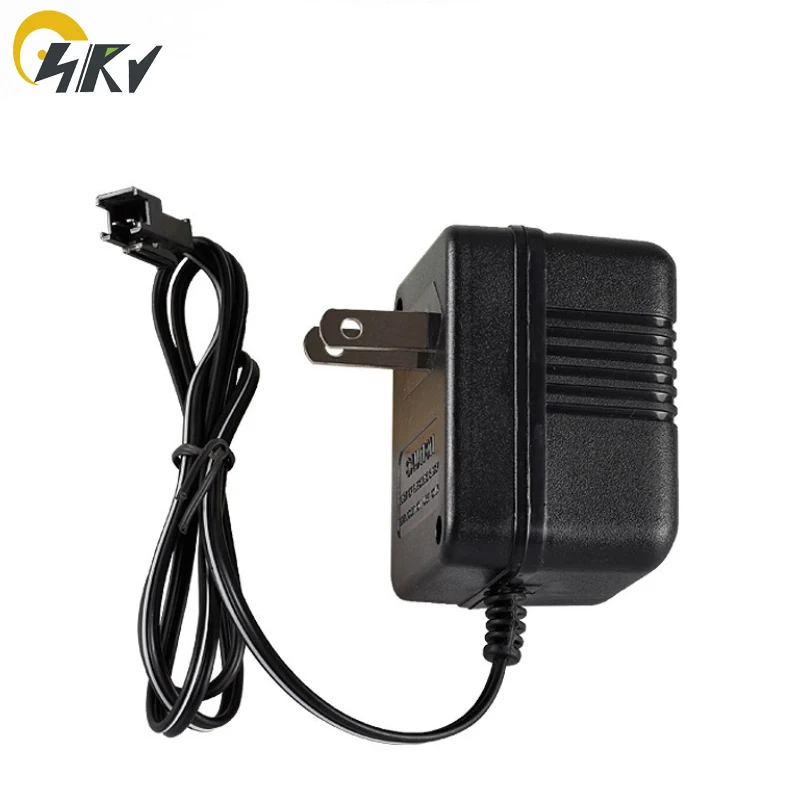 6V Charger 6V NICD AA 700mAh перезаряжаемые батареи для радиоуправляемых игрушек 6V NIMH NICD зарядное устройство - Цвет: 6V Charger