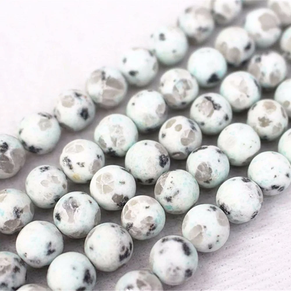 

Wholesale Matte Green Sesame Jaspers beads,4mm 6mm 8mm 10mm 12mm Jaspers Smooth And Round Beads.DIY Jewelry Making Beads