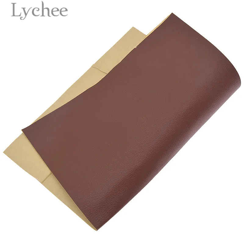 3 Lychee Life 21x29 см A4 цветные накладные ткани из искусственной кожи самоклеющиеся синтетические кожаные DIY материал патч для сумок одежды - Цвет: 3