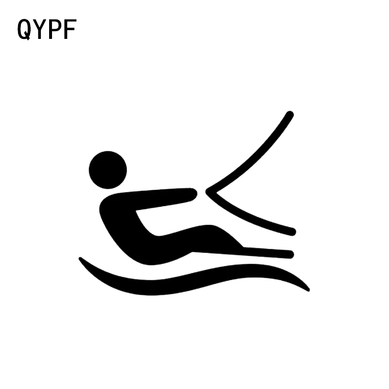 QYPF 12.8*10.2CM Cartoon Boat Ocean Decor Car Sticker Vinyl Accessories Motorcycle Decals C16-1005 | Stickers