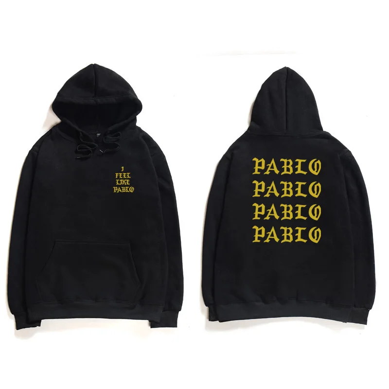 Модные толстовки с капюшоном надписью Life Of Pablo Kanye West для мужчин и женщин