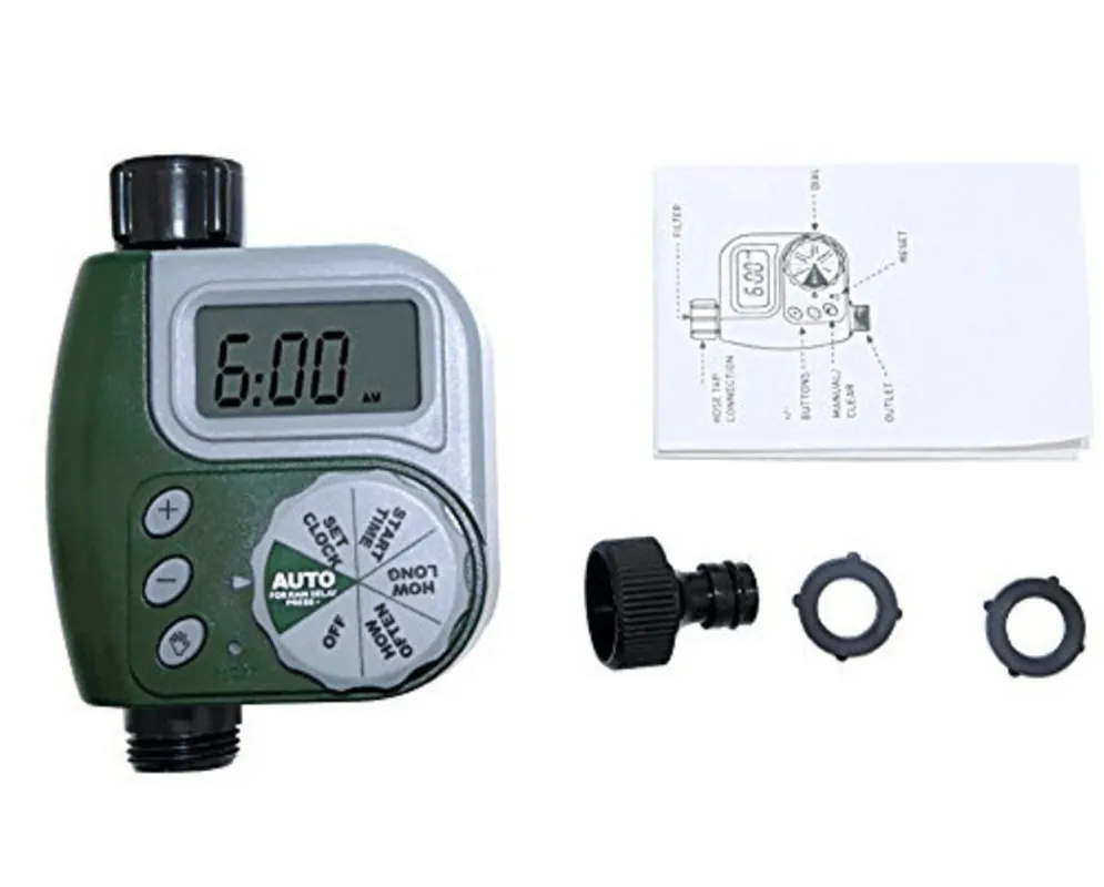 

Garden Watering Timer Automatic Electronic Water Timer Home Garden Irrigation Timer Controller System Autoplay Irrigator