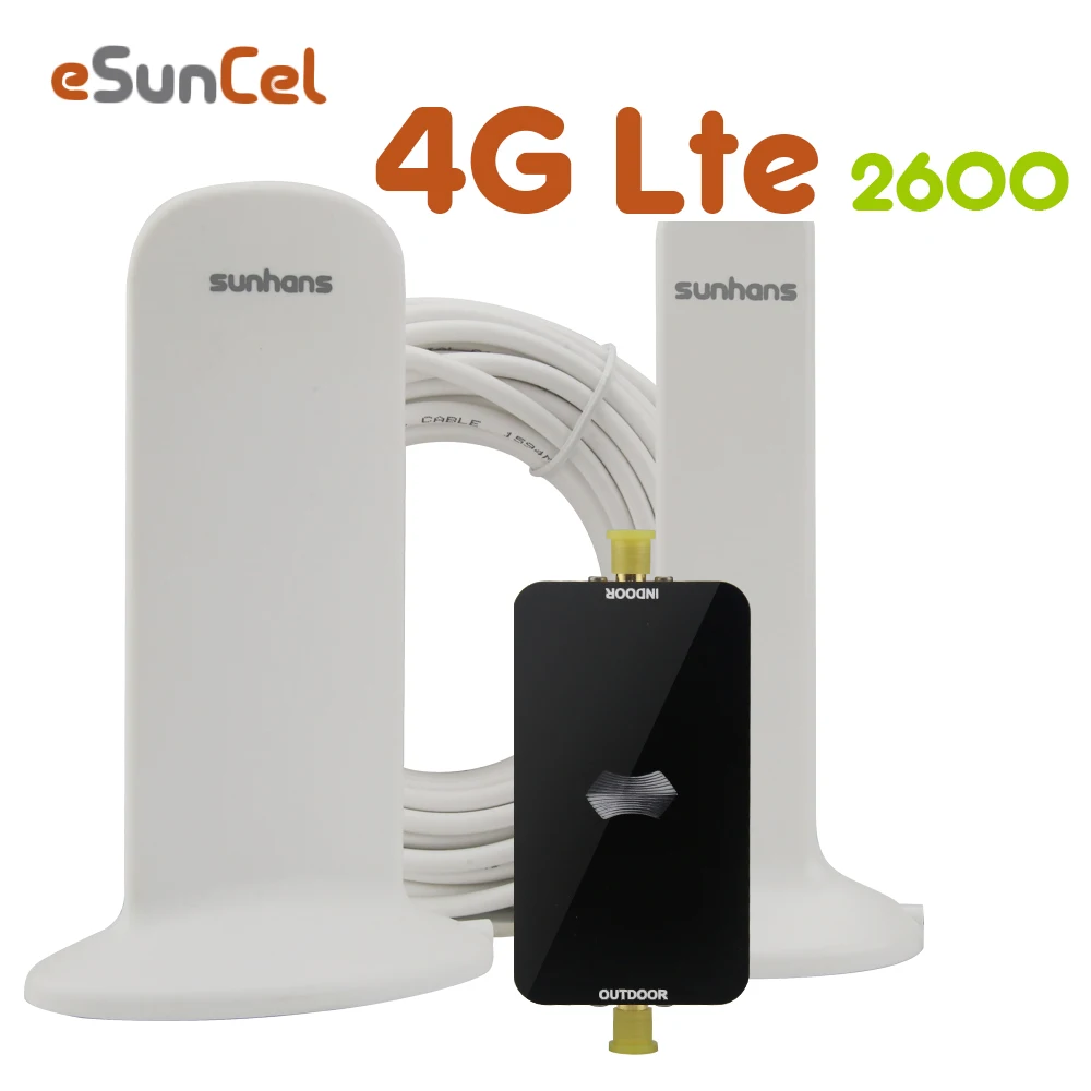Shunhans 4g LTE ретранслятор 2600 Band 7 усилитель сигнала мобильного телефона сотовый