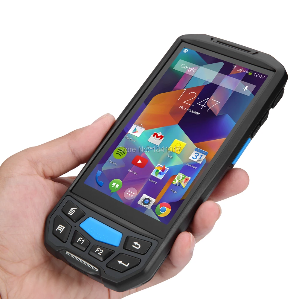 Промышленный Android qr 1d 2d прочный штрих-код PDA ручной сканер штрих-кода с NFC GPS