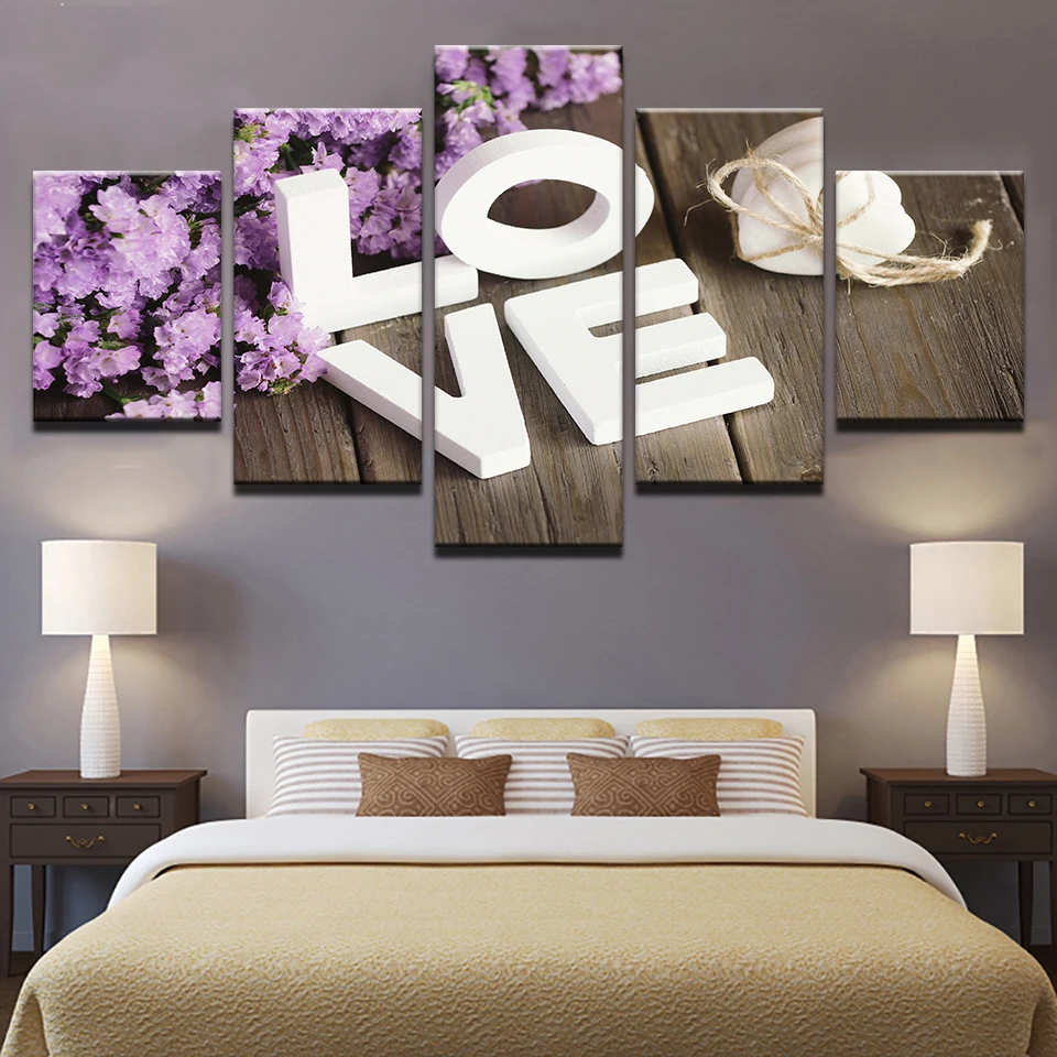 

Full Square /round drills 5 Panels Purple Hyacinth Love Picture Flowers Diamond Painting 5D DIY Diamond Embroidery Sale Mosaic