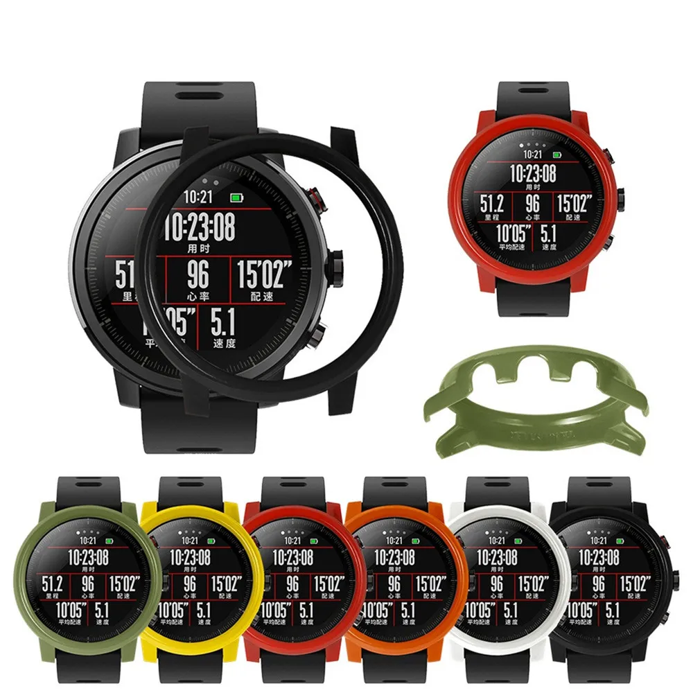 Умные аксессуары защитный чехол + Защитная пленка для экрана Xiaomi Huami AMAZFIT 2/2S часы