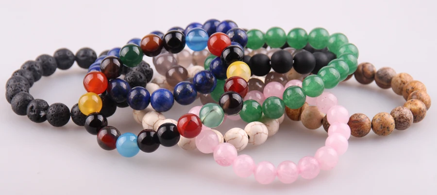 Оптовая торговля энергетические браслеты сделанные 10 мм Красивый