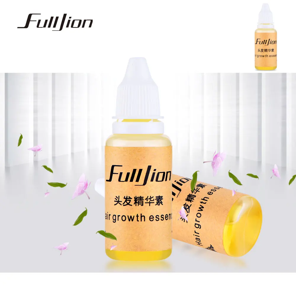 Fulljion Hair Growth Essence Loss Liquid 20ml damage hair repair treatment Dense Grow Fast Restoration Pilatory Ginger | Красота и