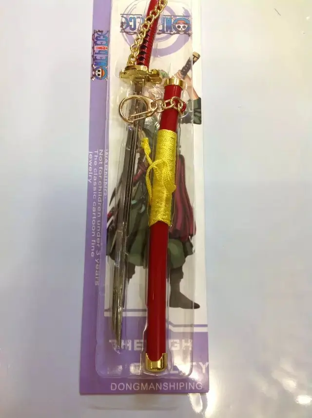 Оптовая продажа аниме модель оружия Naruto GINTAMA цельная фигурка ророноа Зоро катана