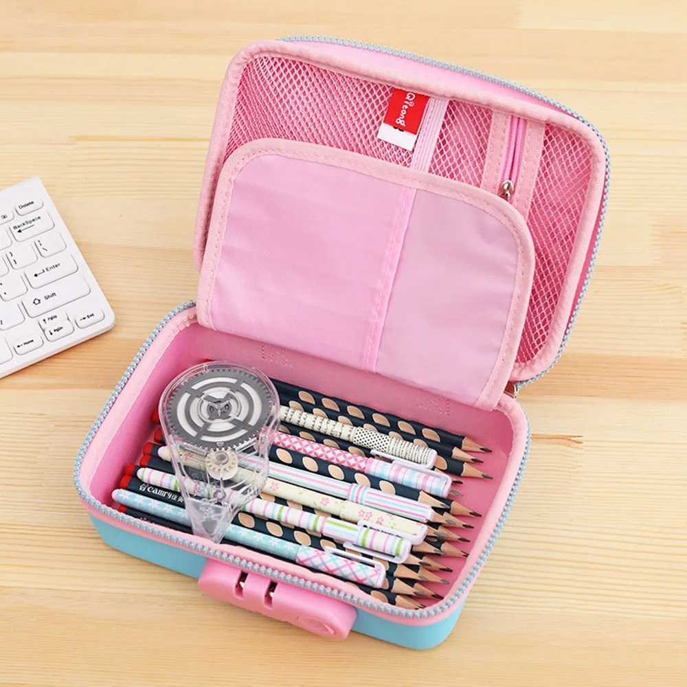 Kawaii школьный Карандаш Чехол для мальчиков и девочек в Корейском стиле 3D