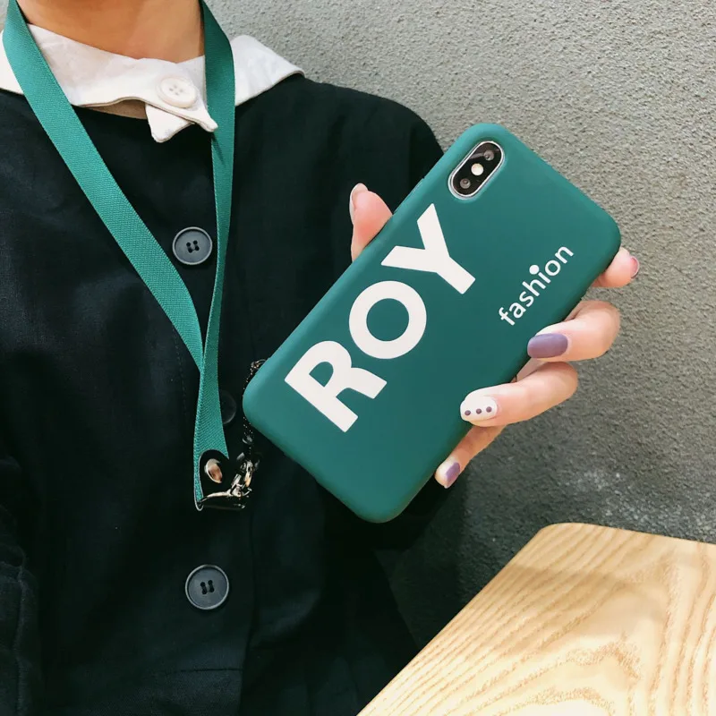 Стильный Модный чехол для телефона С КАКТУСОМ и буквами iphone XS MAX XR X 8 7 6 6s plus мягкий