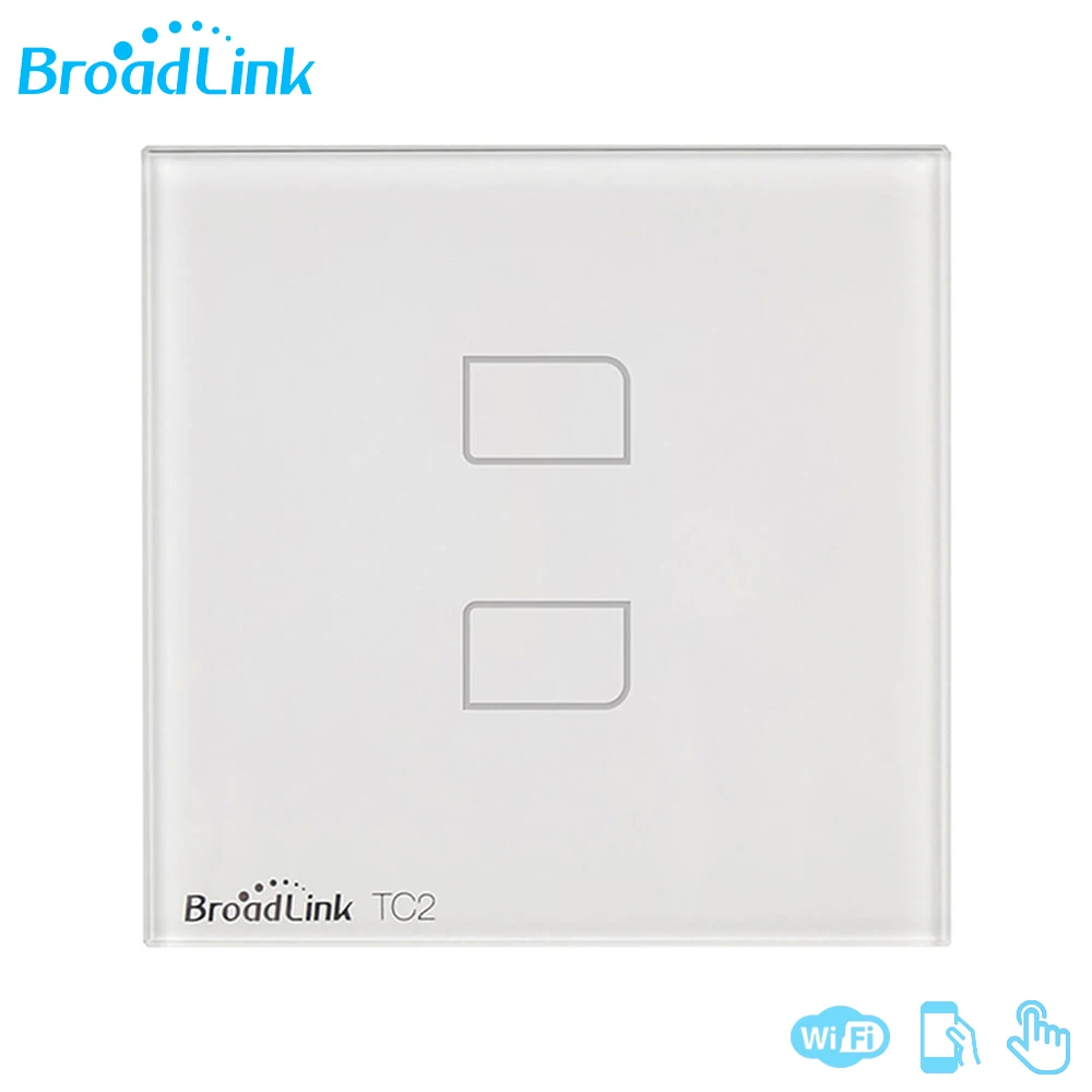 BroadLink TC2 2 банда двойной сенсорный Автоматический переключатель умный дом