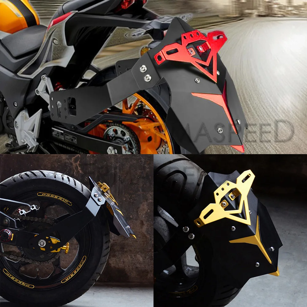 

CNC Aluminum Motorcycle Rear Fender Cover Mudguard Protective Mounting Bracket Modified Accessories for Yamaha MT03 MT07 MT09 R3