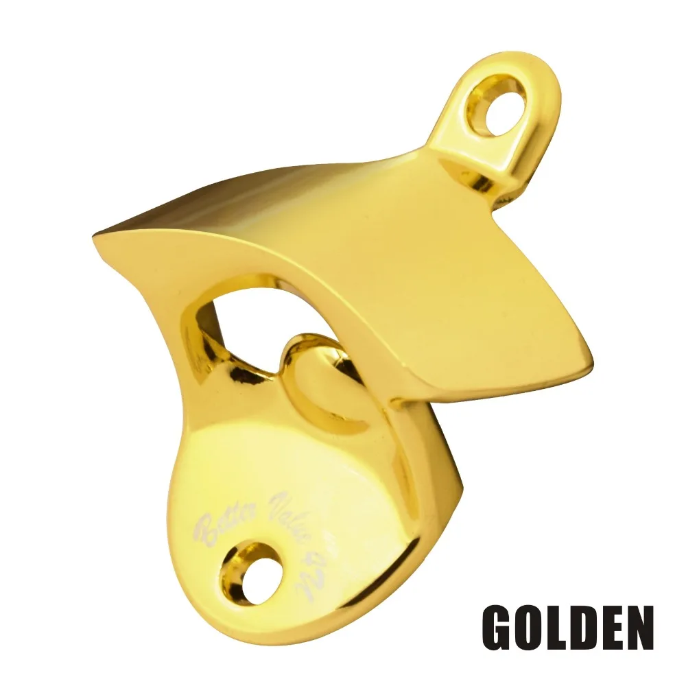 

Free Shipping,1pc,New Car Bumper / Wall Mount Bottle Opener,6 Colours,Crown Stationary Cast Zinc Alloy,Mounting Screws Included