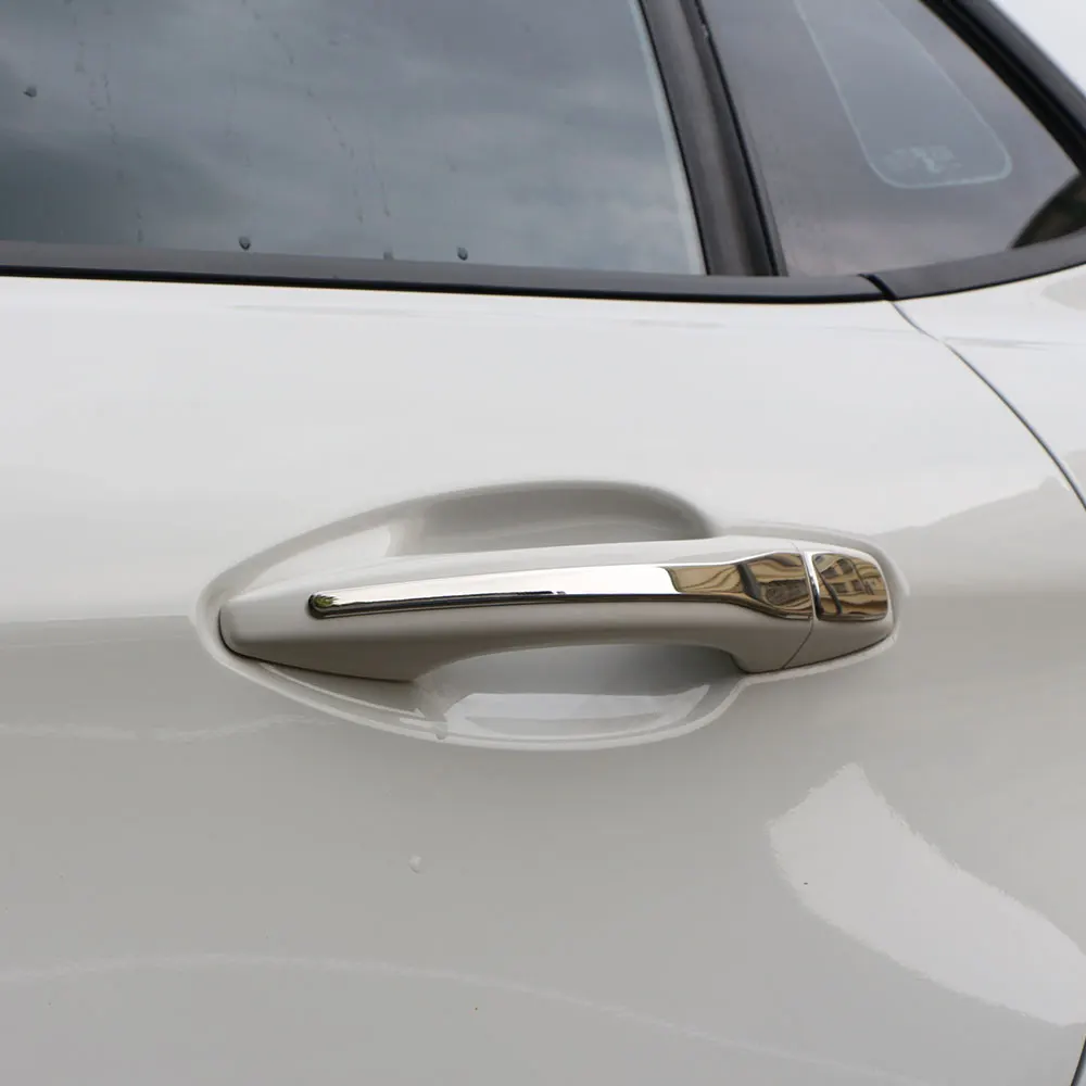 Jameo Авто дверные ручки защитная крышка Стикеры для peugeot 208 2008 3008 207 308 407 для Citroen C4 C6 аксессуары
