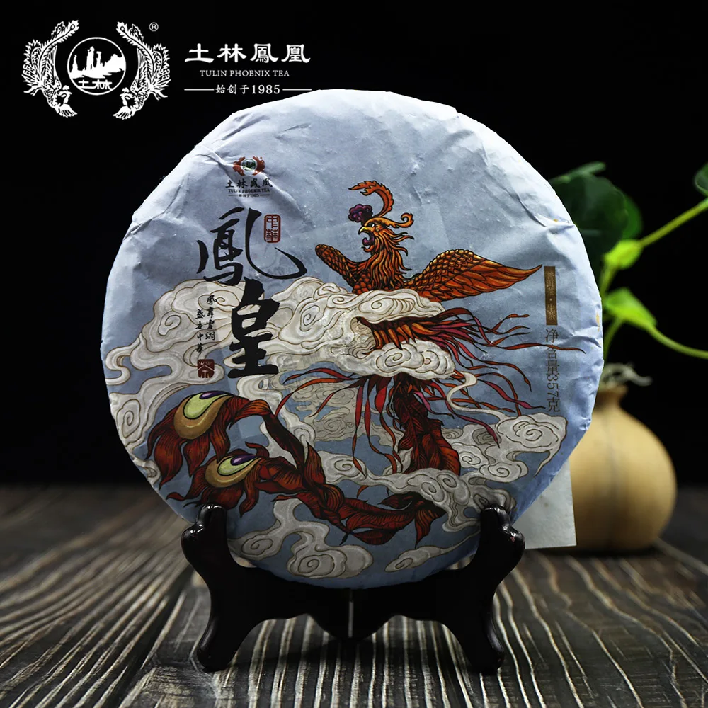Тулин Феникс Shen Pu-erh чай "China Fenghuang" сырой Pu-erh чай 357 г
