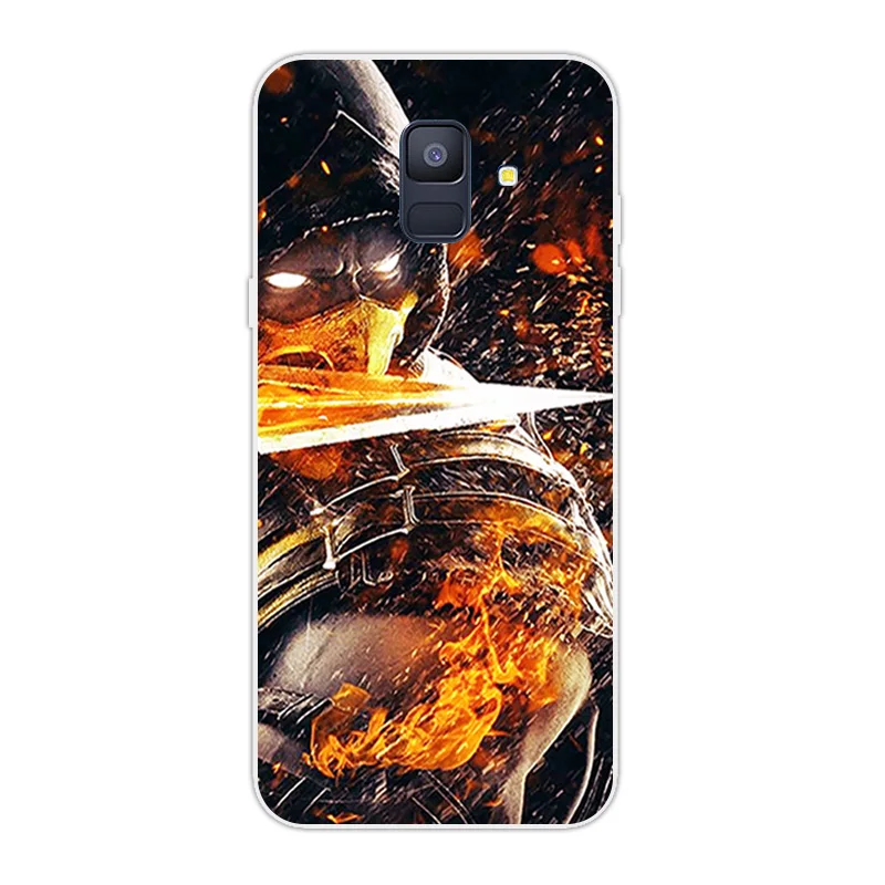 11 Полный протектор мобильного телефона для samsung A600G Прозрачный чехол для Galaxy SM-A600FN, A600FN Модный милый силиконовый чехол с принтом - Цвет: 11