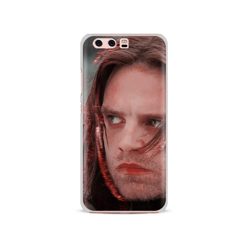 Чехол для телефона Winter Soldier Bucky Comics чехол huawei P 9 10 Lite 2017 Honor V8 V9 V10 mate 8 Pro Nova Plus 2 |